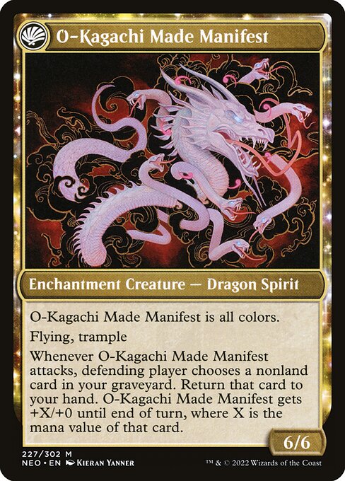 The Kami War // O-Kagachi Made Manifest 227, back face