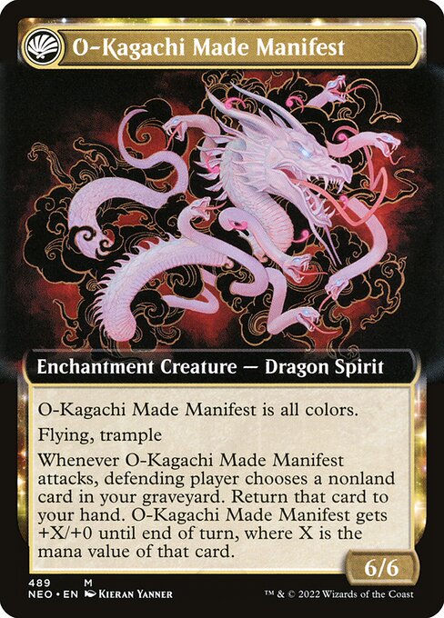 The Kami War // O-Kagachi Made Manifest 489, back face