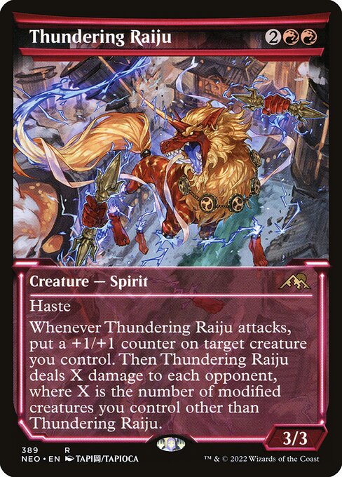 Thundering Raiju 389