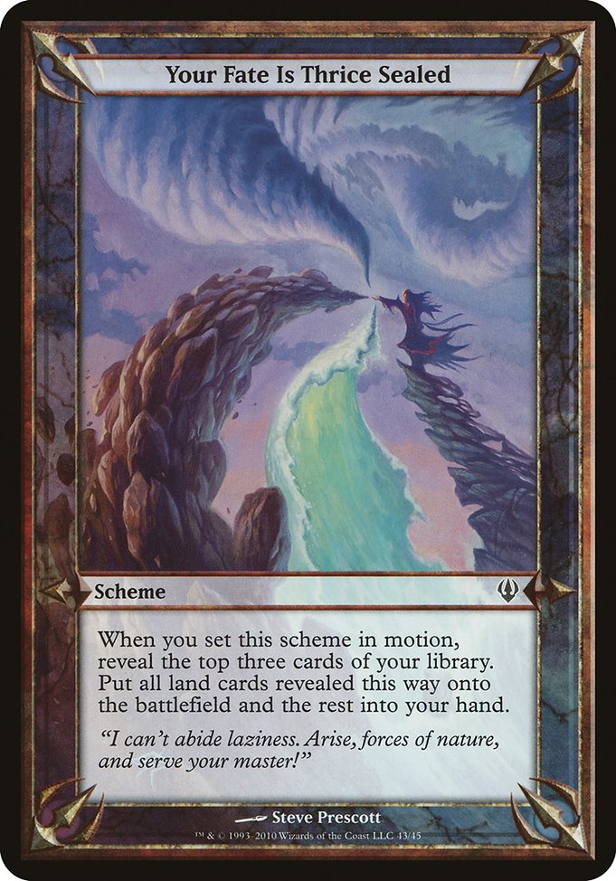 Your Fate Is Thrice Sealed 43★