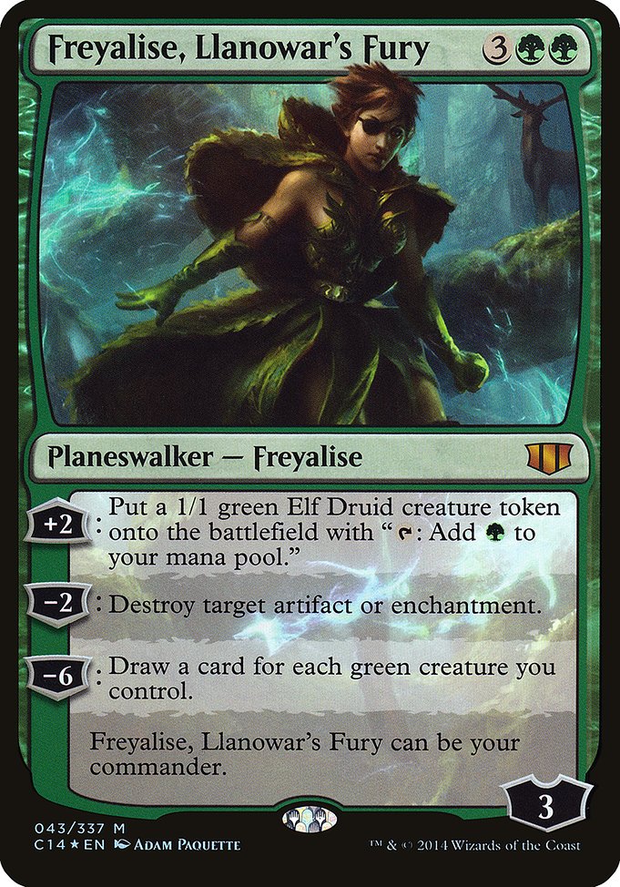 Freyalise, Llanowar's Fury 43