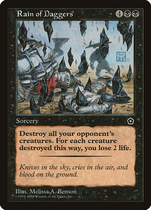 Rain of Daggers 85