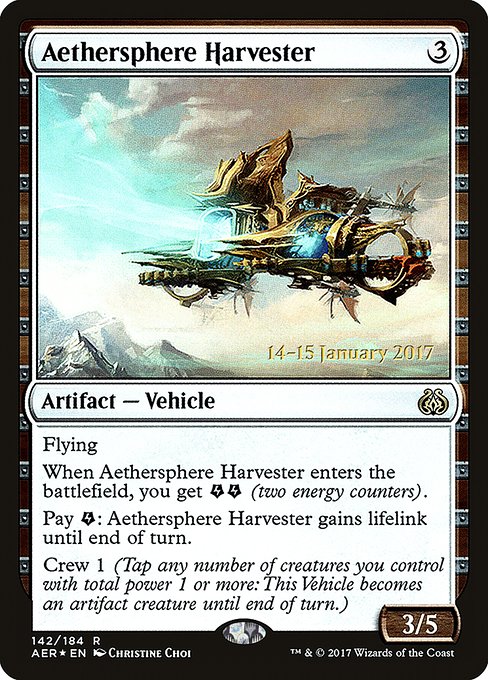 Aethersphere Harvester 142s
