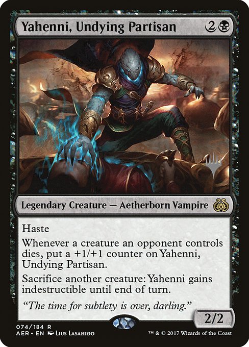 Yahenni, Undying Partisan 74p