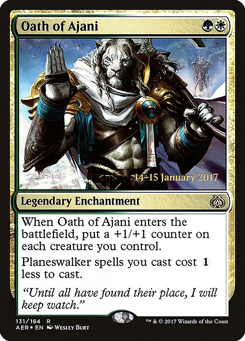 Oath of Ajani 131s