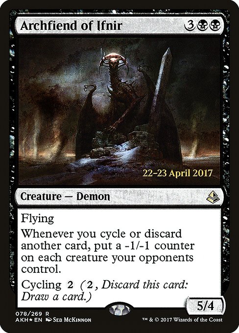 Archfiend of Ifnir 78s