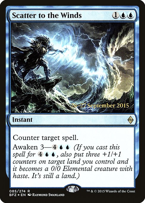 Scatter to the Winds 85s