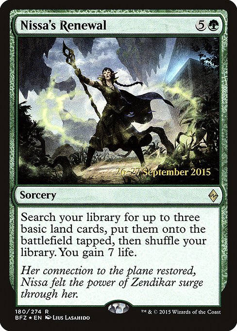 Nissa's Renewal 180s