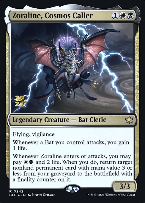 Zoraline, Cosmos Caller 242s