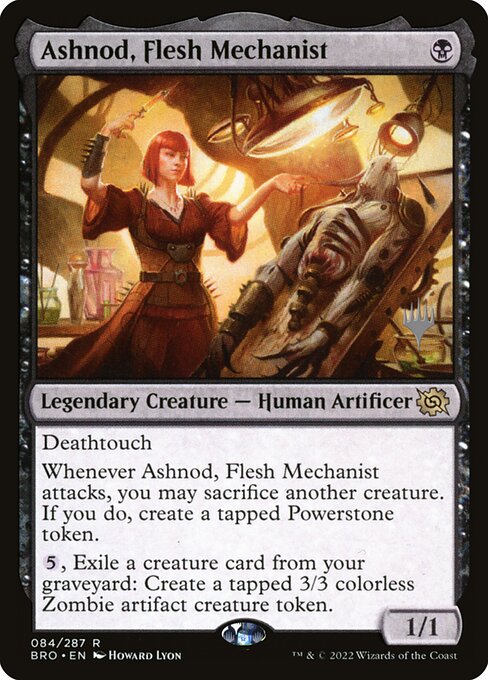 Ashnod, Flesh Mechanist 84p