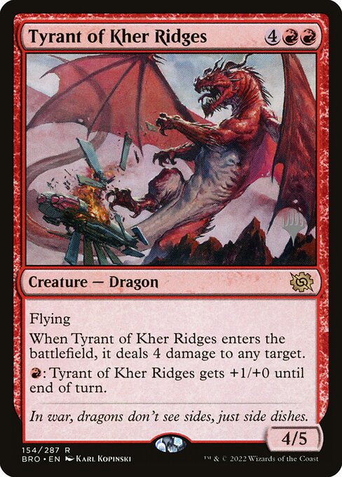 Tyrant of Kher Ridges 154p
