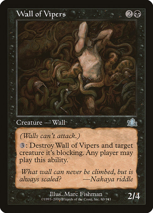 Wall of Vipers 80