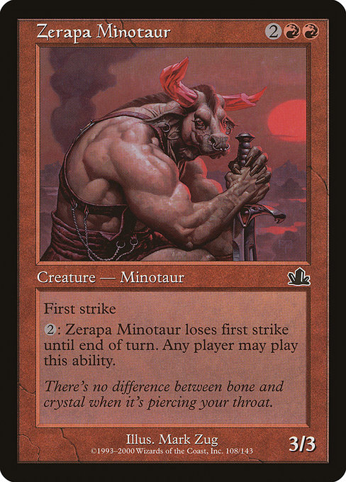 Zerapa Minotaur 108