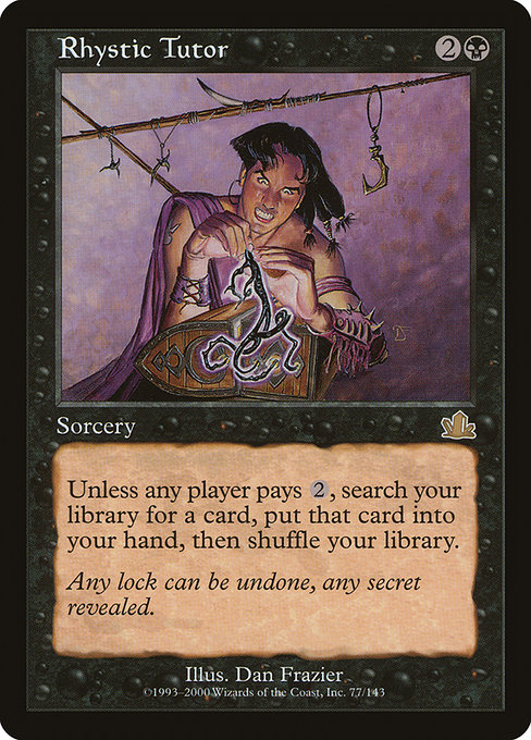Rhystic Tutor 77