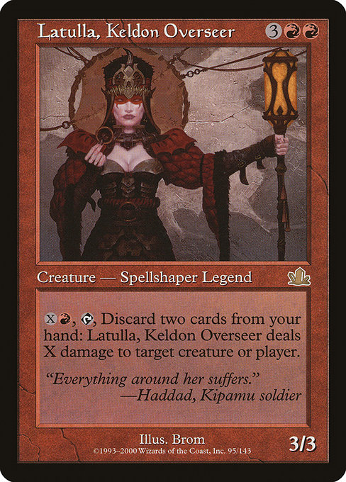 Latulla, Keldon Overseer 95