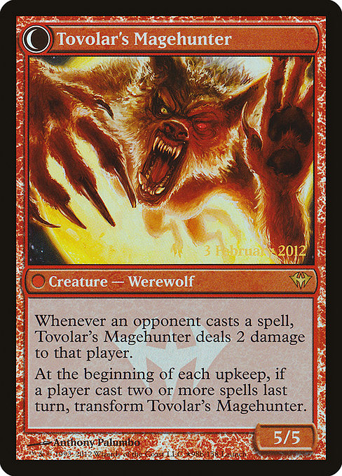 Mondronen Shaman // Tovolar's Magehunter 98★, back face
