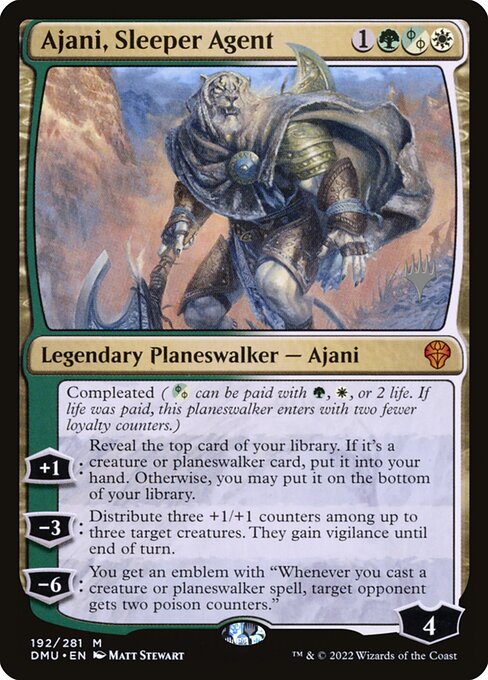 Ajani, Sleeper Agent 192p