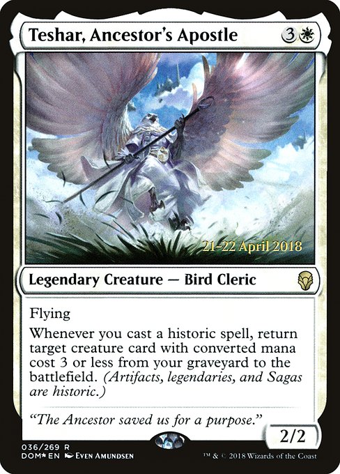 Teshar, Ancestor's Apostle 36s