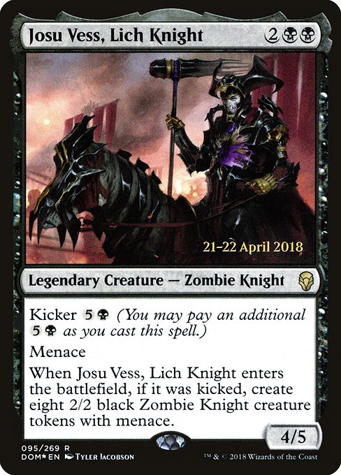 Josu Vess, Lich Knight 95s