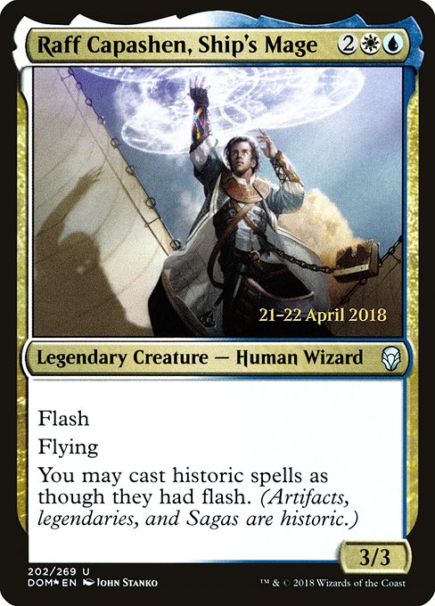 Raff Capashen, Ship's Mage 202s