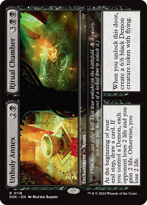 Unholy Annex // Ritual Chamber 118s