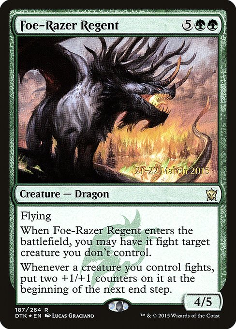 Foe-Razer Regent 187s