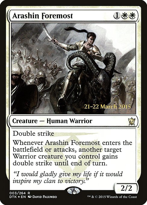 Arashin Foremost 3s