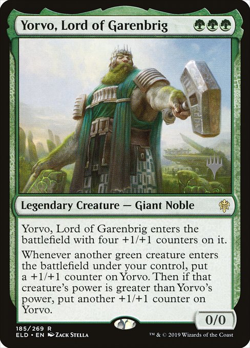 Yorvo, Lord of Garenbrig 185p