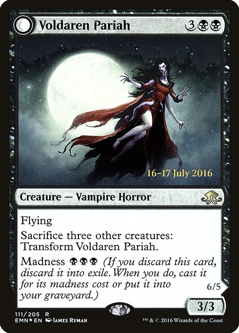 Voldaren Pariah // Abolisher of Bloodlines 111s