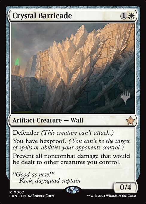 Crystal Barricade 7p