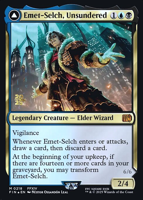 Emet-Selch, Unsundered // Hades, Sorcerer of Eld 218s