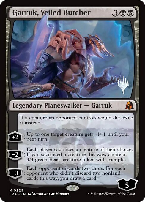 Garruk, Veiled Butcher 229p