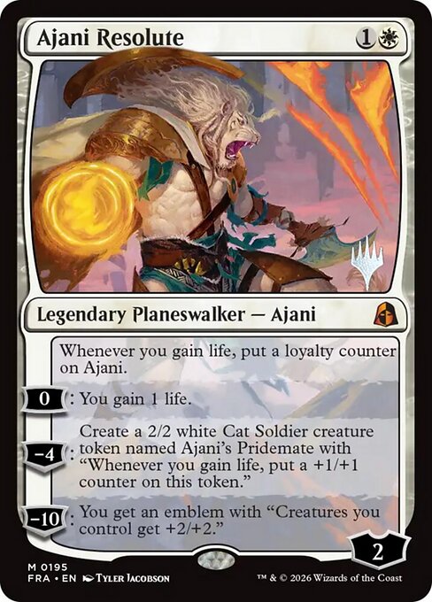 Ajani Resolute 195p