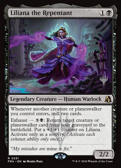 Liliana the Repentant 231p