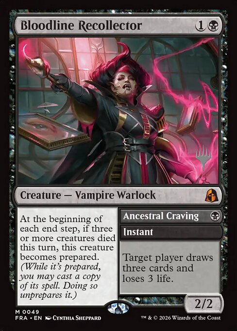 Bloodline Recollector // Ancestral Craving 49p