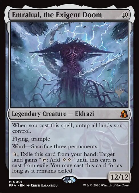 Emrakul, the Exigent Doom 1p