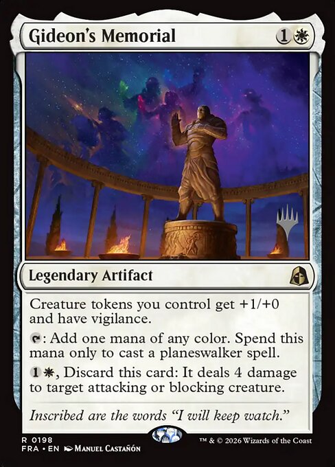 Gideon's Memorial 198p