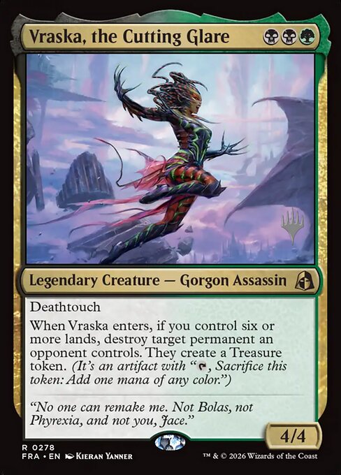 Vraska, the Cutting Glare 278p