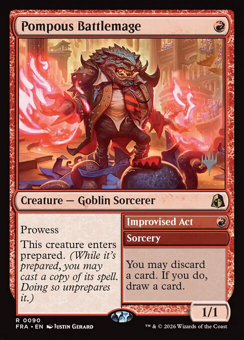 Pompous Battlemage // Improvised Act 90p