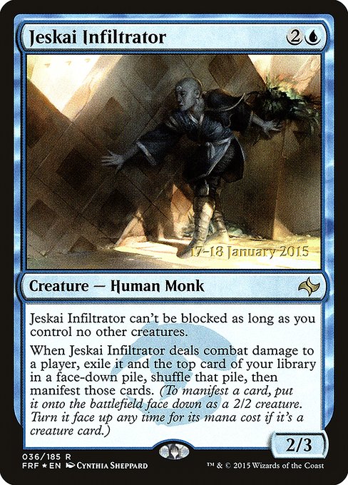Jeskai Infiltrator 36s