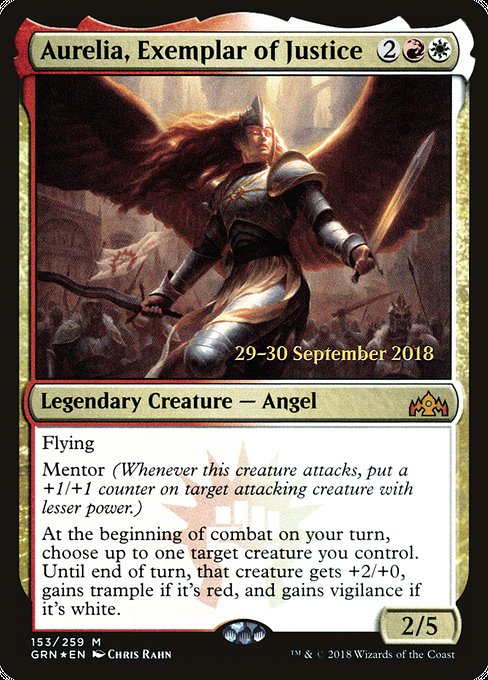 Aurelia, Exemplar of Justice 153s
