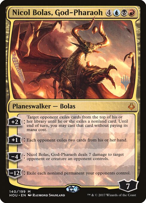 Nicol Bolas, God-Pharaoh 140p