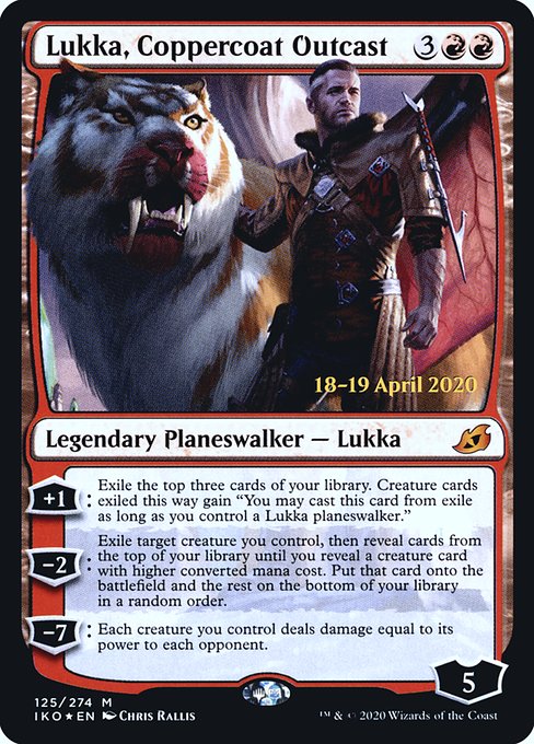 Lukka, Coppercoat Outcast 125s