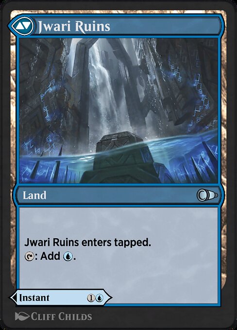 Jwari Disruption // Jwari Ruins 62, back face