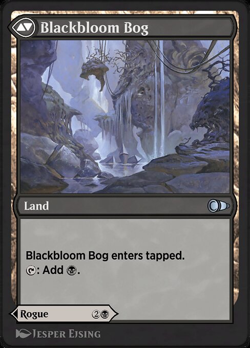 Blackbloom Rogue // Blackbloom Bog 85, back face