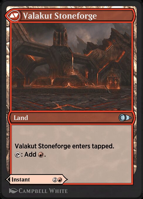 Valakut Awakening // Valakut Stoneforge 158, back face