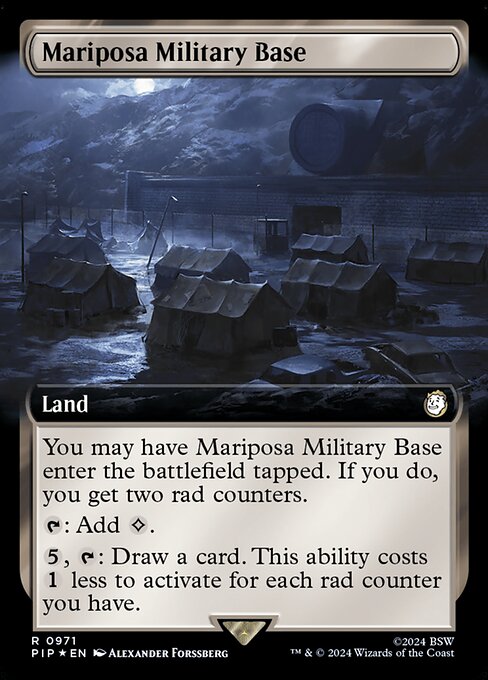 Mariposa Military Base 971
