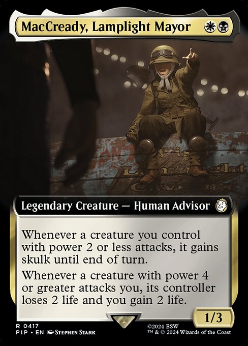 MacCready, Lamplight Mayor 417