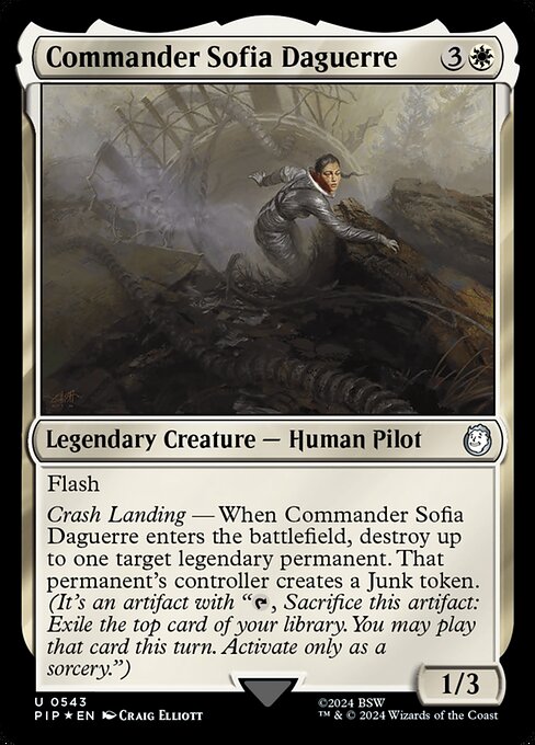 Commander Sofia Daguerre 543