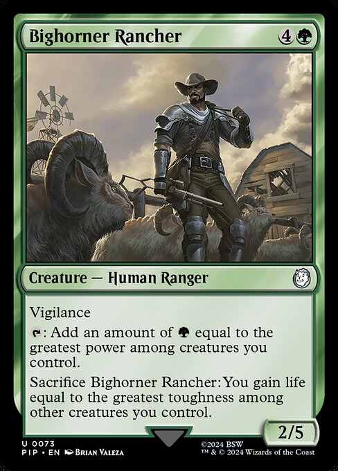 Bighorner Rancher 73